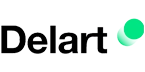 The image features the Delart logo, which consists of the text 