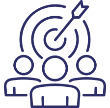 STEP 6<br><span>Promising talent without a relevant opening can join the talent network and stay engaged for future opportunities.</span>